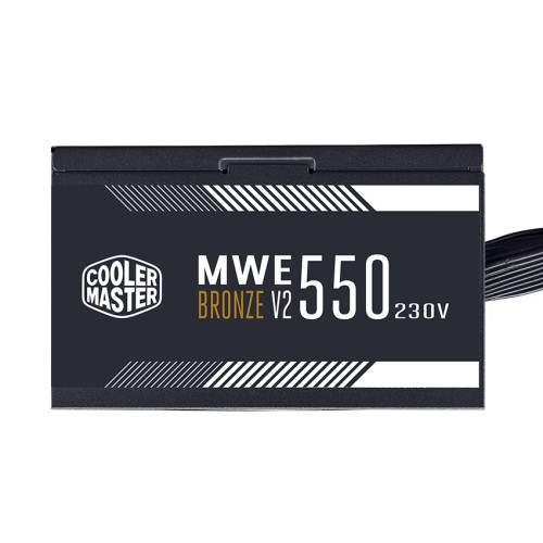 Nguồn máy tính Cooler Master MWE V2 230V 550 550W Plus Bronze  (80 Plus Bronze/Màu Đen) 
