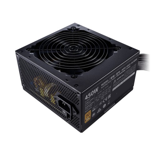 Nguồn máy tính Cooler Master MWE V2 230V 450 450W Plus Bronze  (80 Plus Bronze/Màu Đen) 