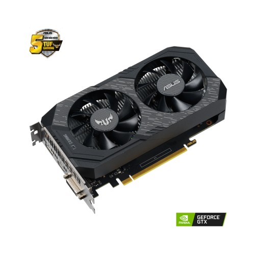 Card màn hình Asus TUF GTX 1650-4GD6-GAMING (4GB GDDR6, 128-bit, DVI+HDMI+DP)